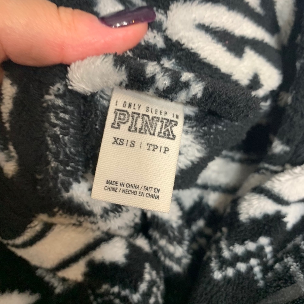 PINK Snowflake Y2K Robe Small - Picture 5 of 5
